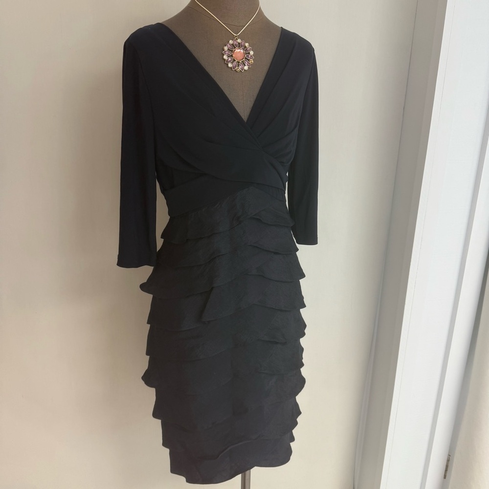 ADRIANNA PAPELL Matte Sheath Dress NWOT - Picture 2 of 9